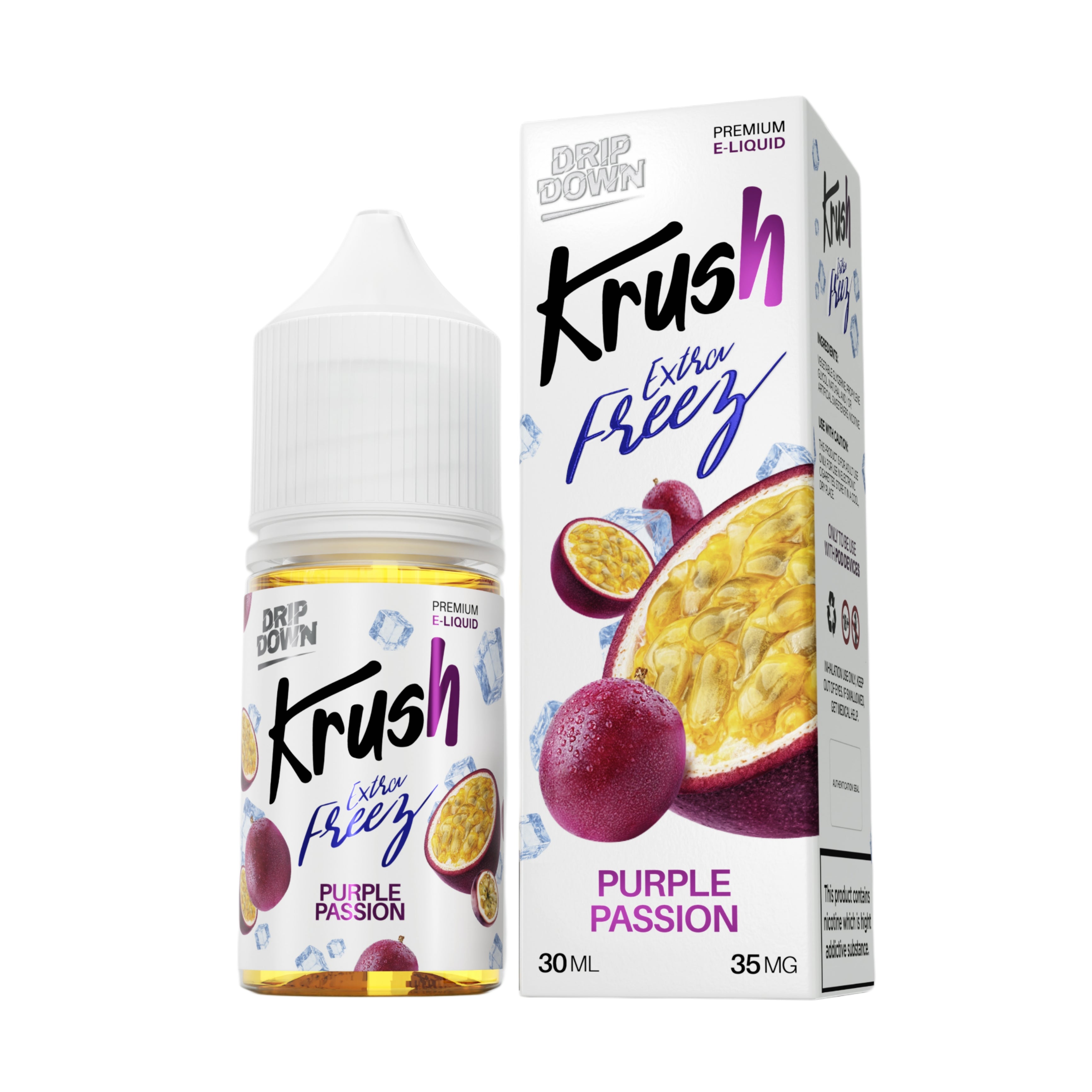 PURPLE PASSION 30ML - DRIP DOWN KRUSH EXTRA FREEZE