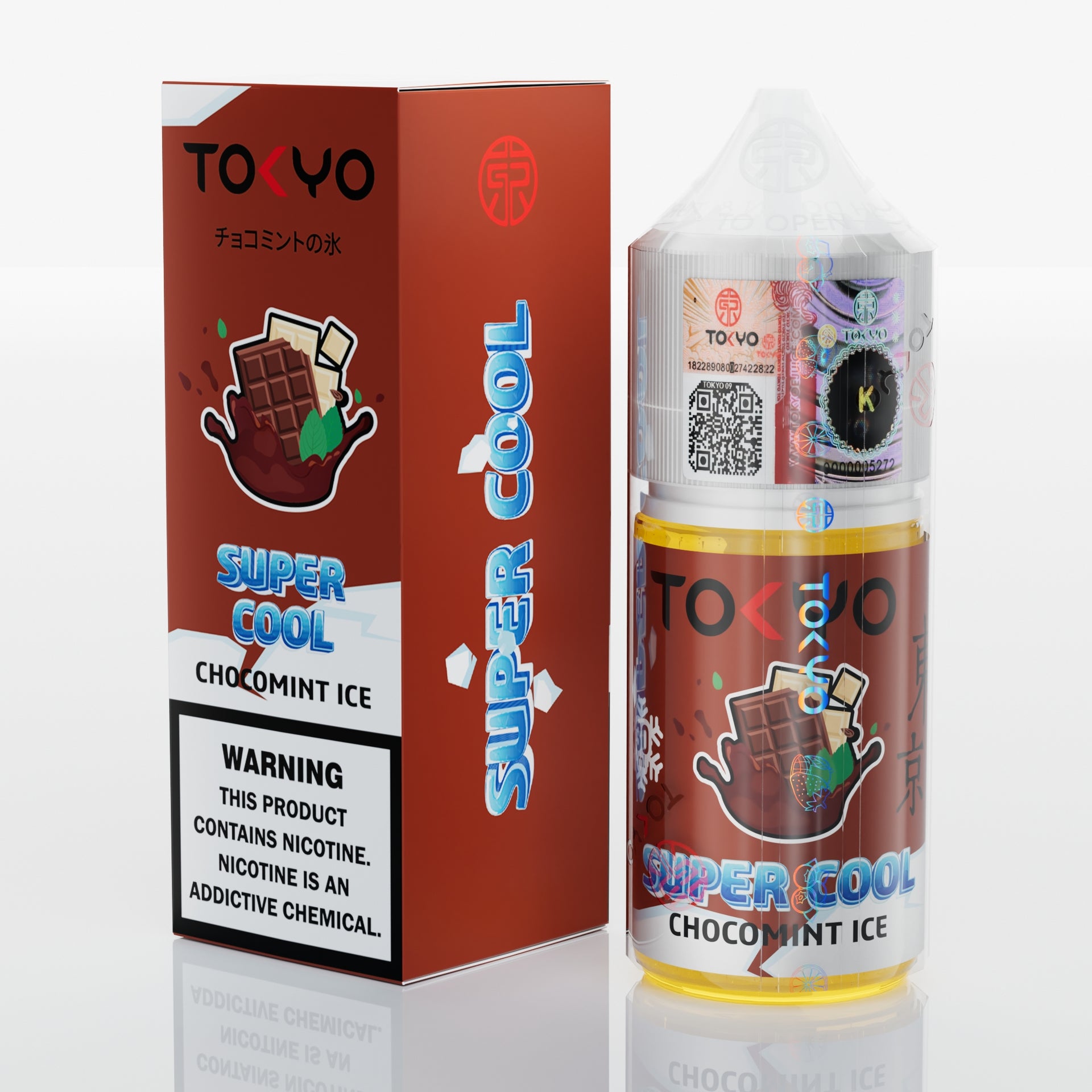 chocomint vape juice Tokyo Super Cool Choco Mint Flavor:Caramel Sweet Cream Sour Strawberry Peach Disposable Vape Strawberry Colada E Juice