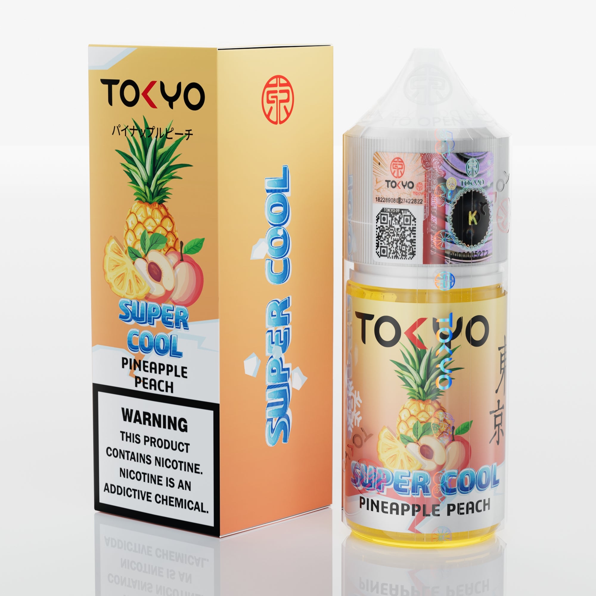 PINEAPPLE PEACH ICE 30ML- TOKYO SUPER COOL