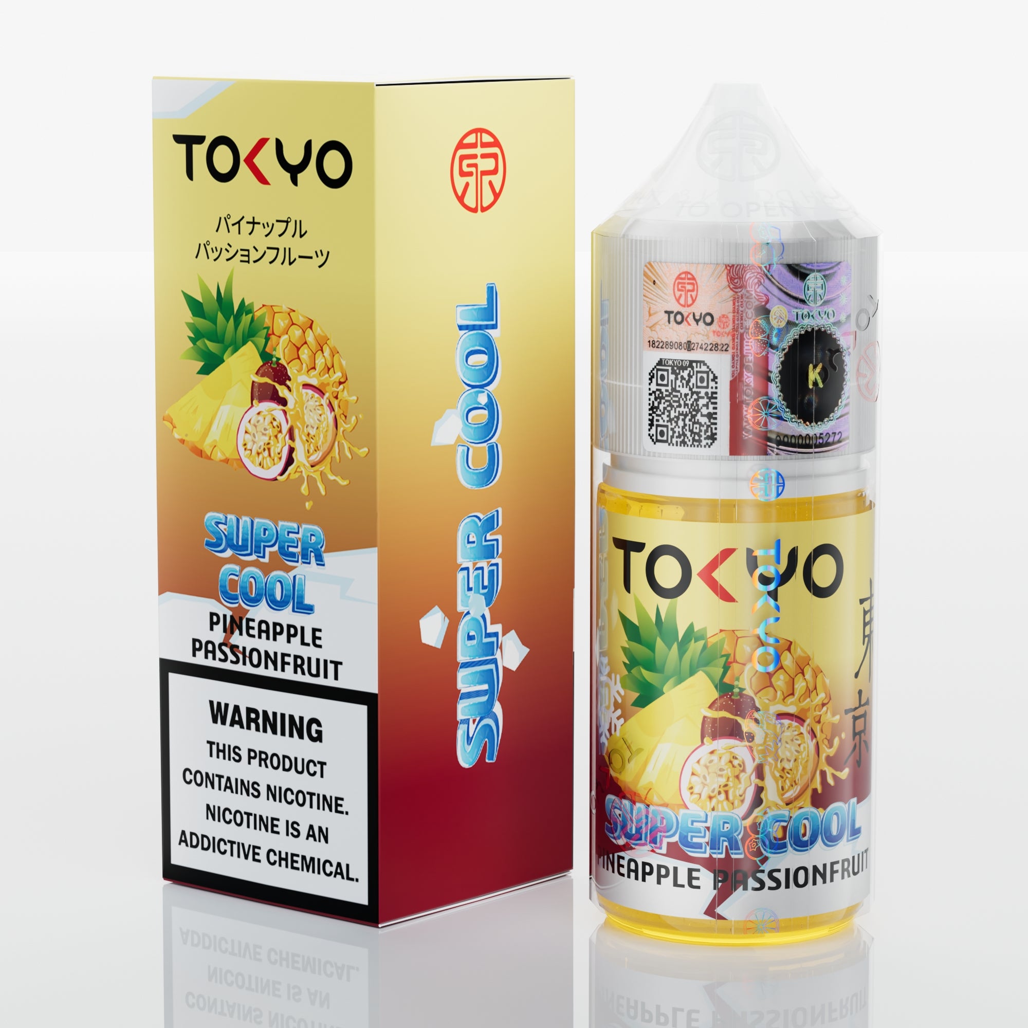 PINEAPPLE PASSIONFRUIT ICE 30ML - TOKYO SUPER COOL
