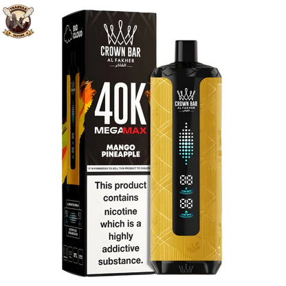 AL FAKHER  40K CROWN BAR MEGA MAX PUFFS DISPOSABLE 5MG