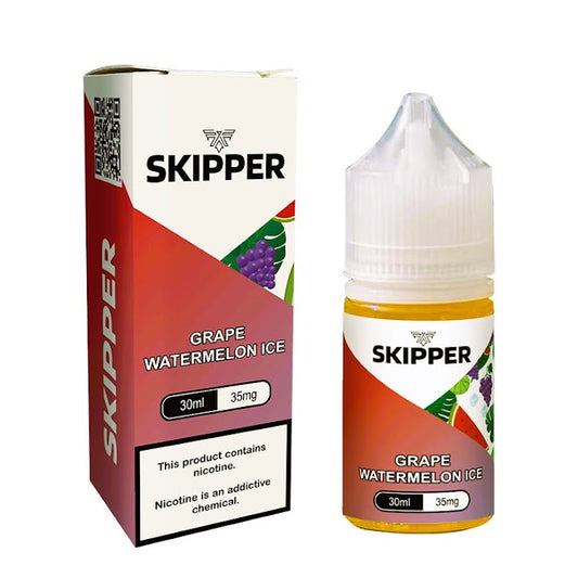 GRAPE WATERMELON ICE 30ML - SKIPPER LIQUID