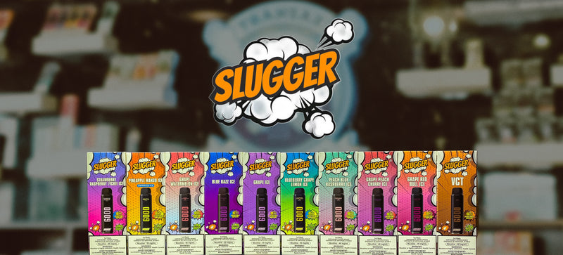 Slugger Disposable Vapes 50MG - Full Flavor Collection