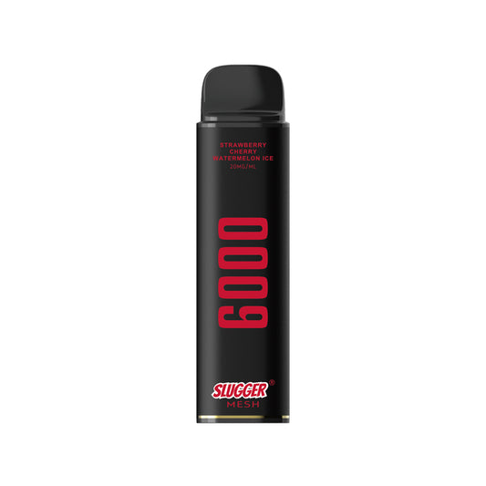20MG STRAWBERRY CHERRY WATERMELON | SLUGGER DISPOSABLE 6000 PUFFS