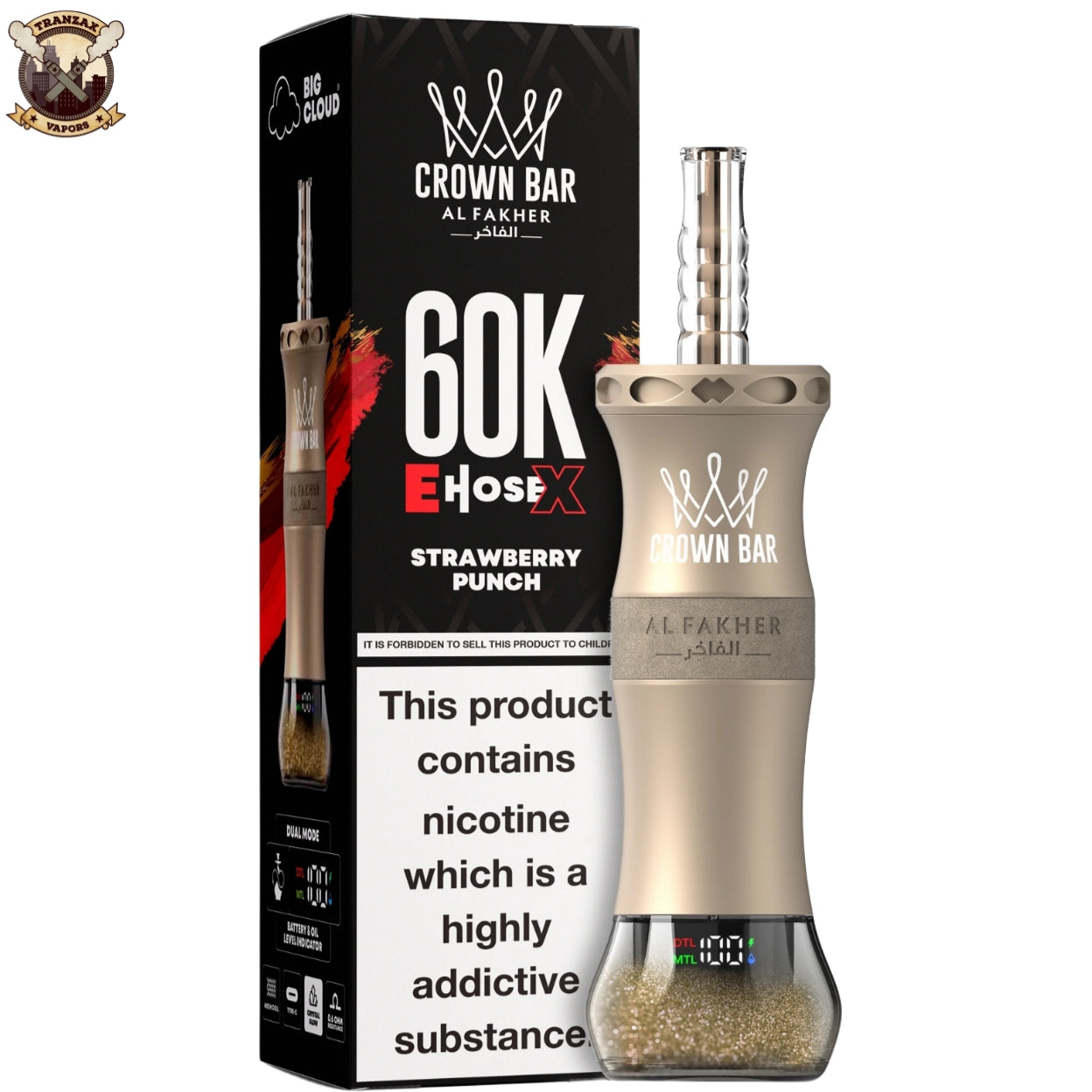 al fakher ehose 60k disposable