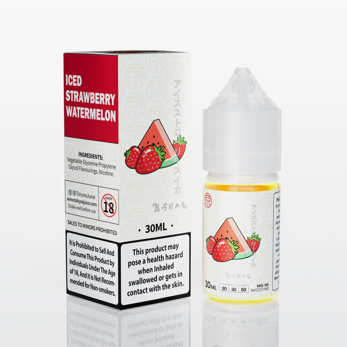 STRAWBERRY WATERMELON ICE 30ML - TOKYO CLASSIC
