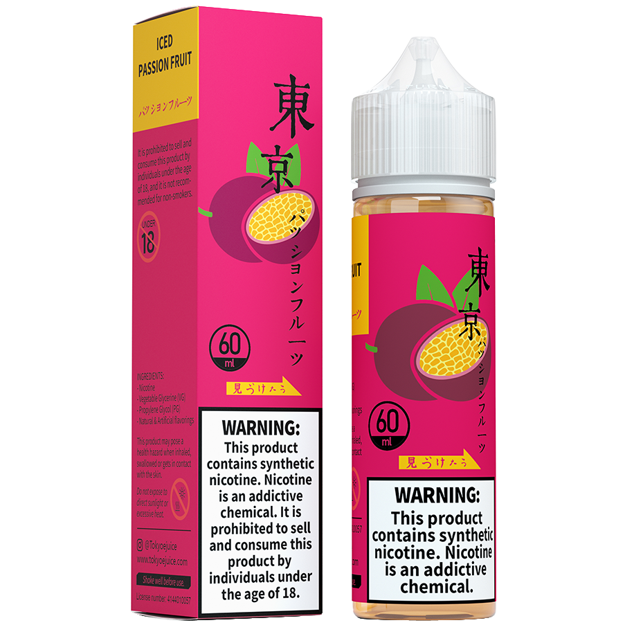 PASSION FRUIT ICE 60ML - TOKYO CLASSIC