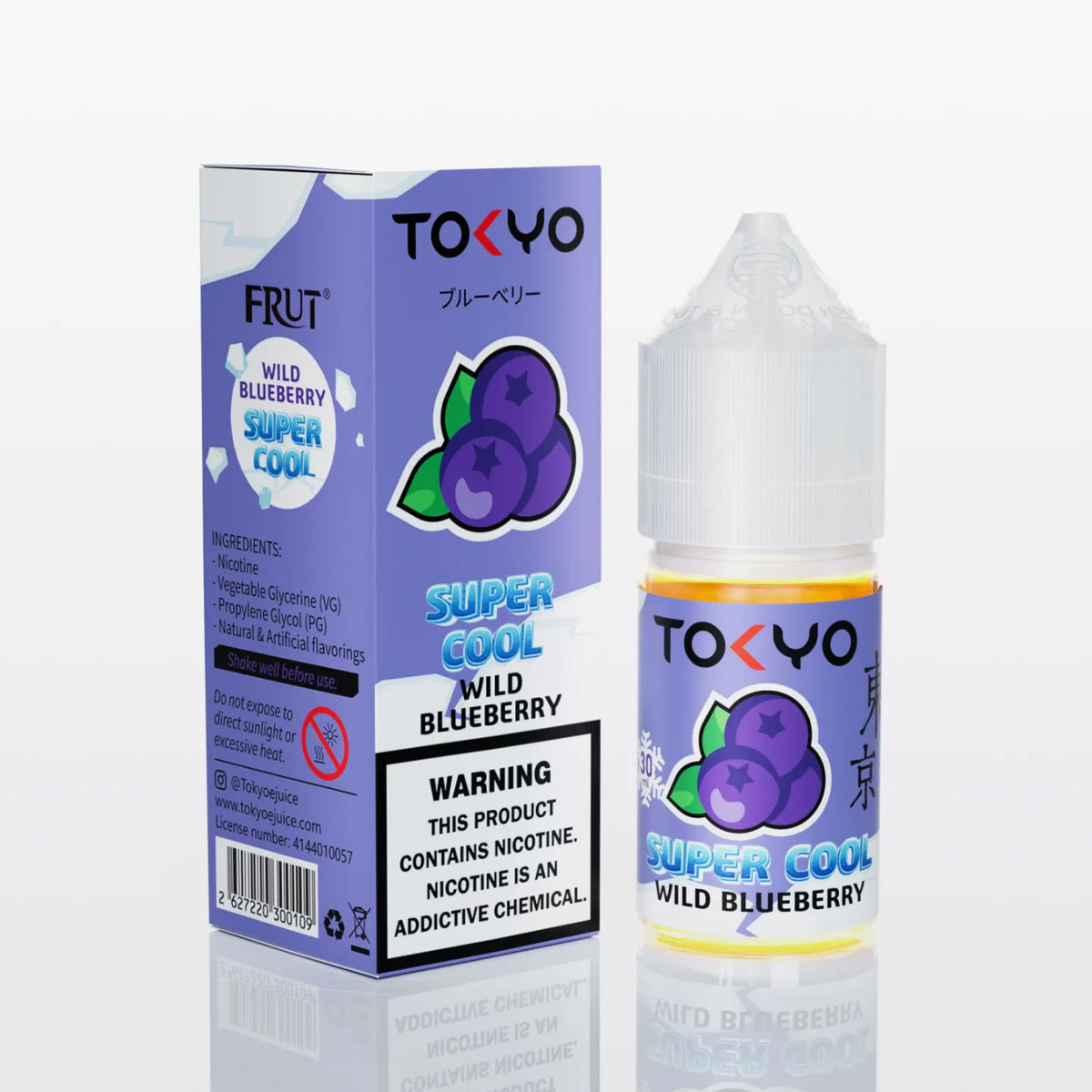 WILD BLUEBERRY 30ML - TOKYO SUPER COOL