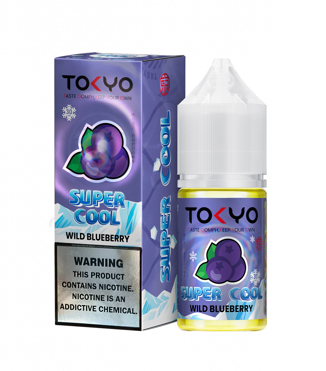 WILD BLUEBERRY 30ML - TOKYO SUPER COOL